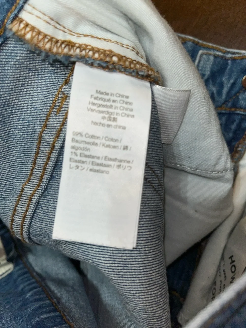 Madewell Tomboy Straight Blue Denim Jeans Size 28 - Picture 7 of 11